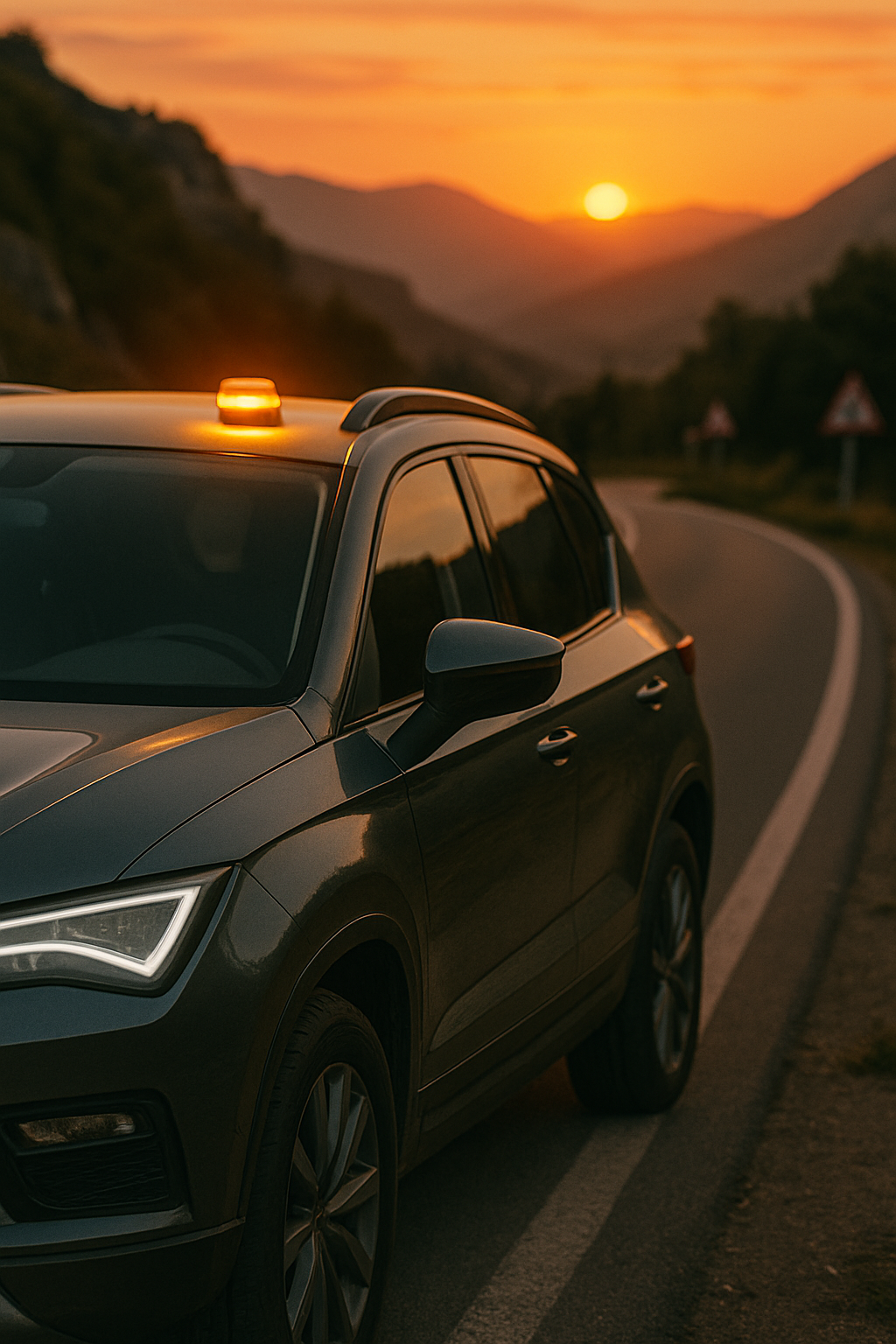 Luz V16 de emergencia